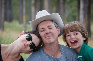 Beret, John & their son Marcus