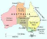 Map of Australia