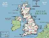 Map of United Kingdom